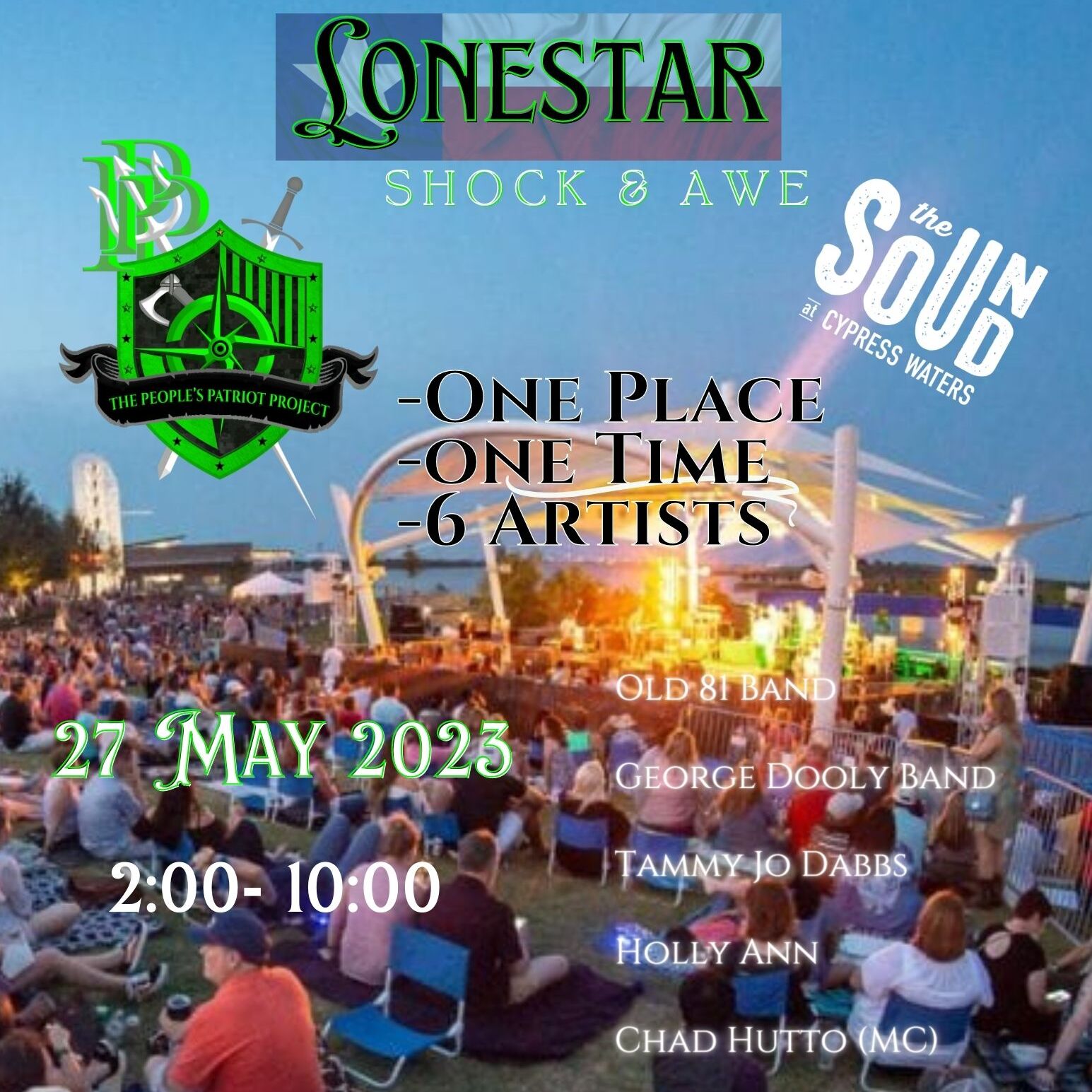 Lonestar Live * Shock and Awe  - logo